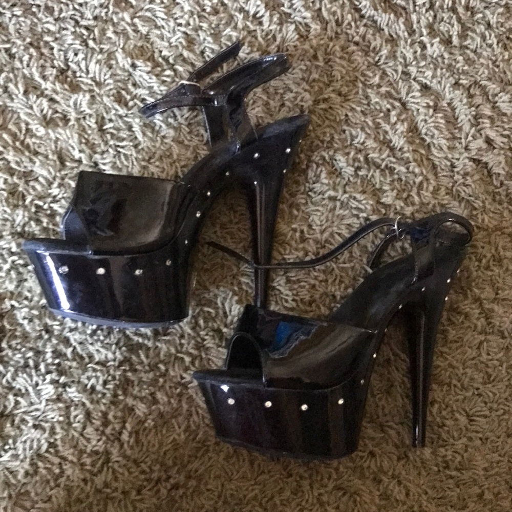 Black heels